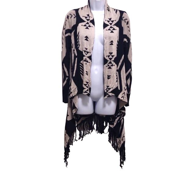 Forever 21  Kimono Cardigan Cover Up Wrap Sweater Womens Size Small Medium - Picture 1 of 7